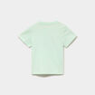 T-shirt manches courtes coton vert anis b&eacute;b&eacute; gar&ccedil;on