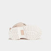 Boots zipp&eacute;es &agrave; lacets Trappeur rose clair b&eacute;b&eacute; fille