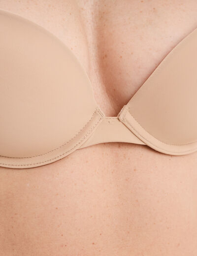 Soutien-gorge maxi push-up beige femme