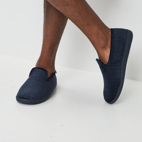 chaussons isotoner bleu homme Chaussons Isotoner bleu homme