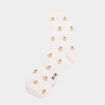 Lot 5 paires chaussettes multicolore femme