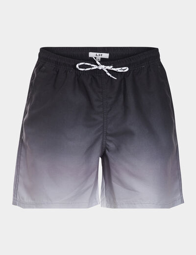 Short de bain &agrave; coulisse noir homme