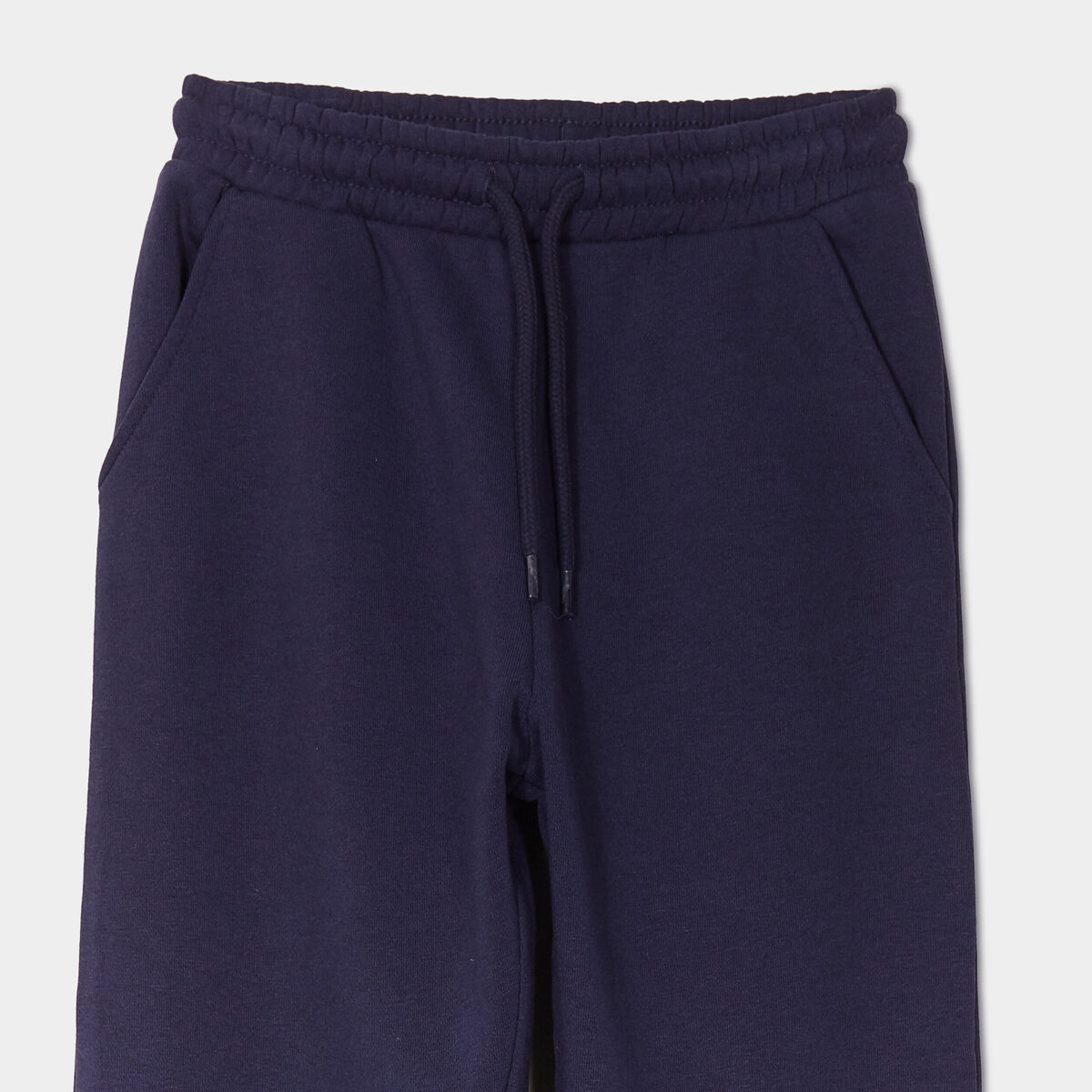 Pantalon de jogging droit bleu marine fille