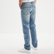 Jeans regular 5 poches denim triple stone homme