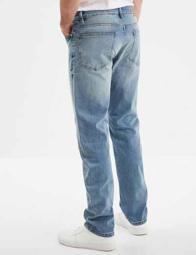 Jeans regular 5 poches denim triple stone homme
