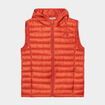 Doudoune sans manches à capuche Creeks orange foncé homme