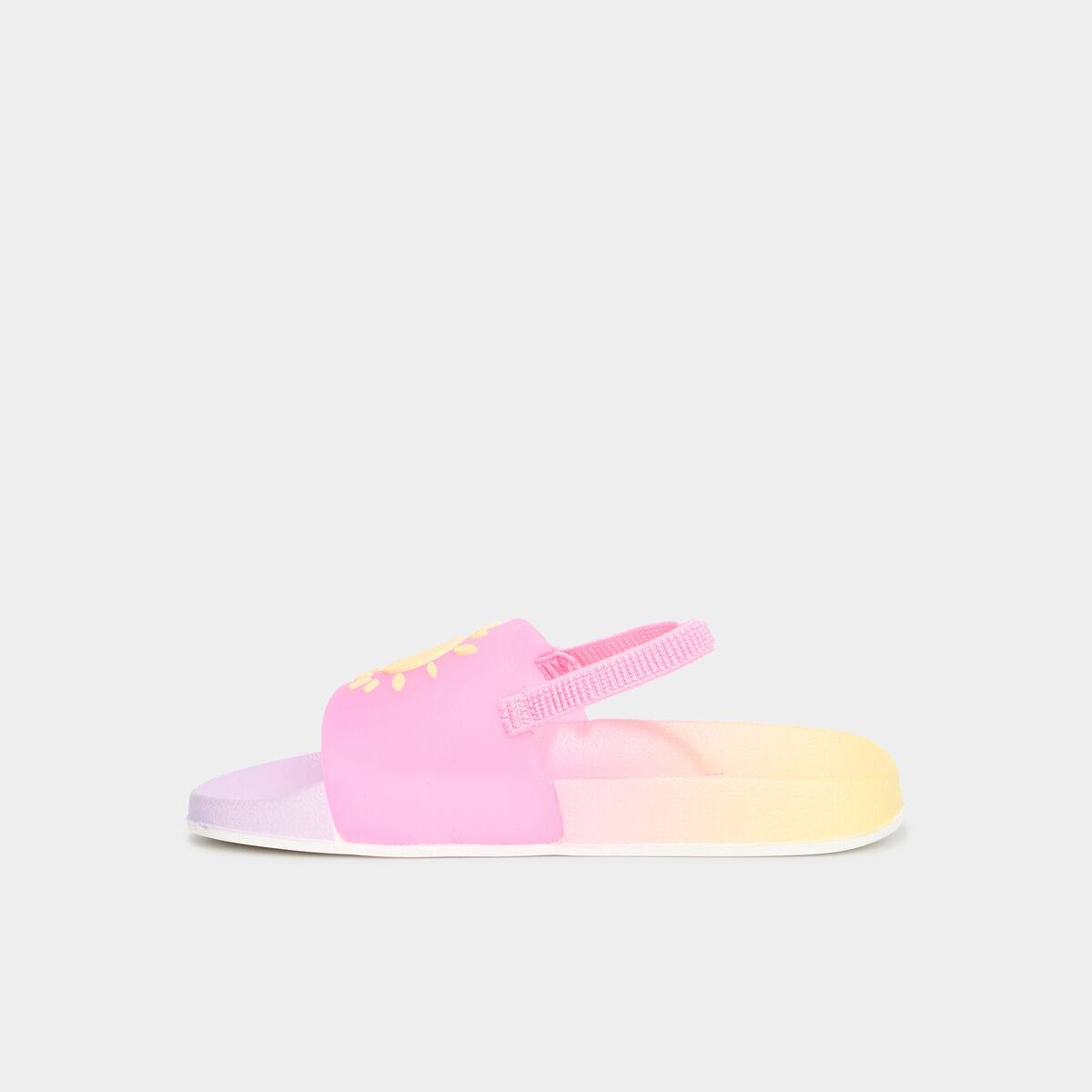 Mules de plage avec brides multicolore fille
