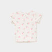 Ensemble 2 pi&egrave;ces legging et t-shirt ecru b&eacute;b&eacute; fille