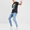 T-shirt Demon Slayer noir homme