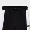 Pantalon de jogging regular molletonn&eacute; noir gar&ccedil;on