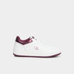 Tennis basses &agrave; lacets Champion Foil bordeaux femme