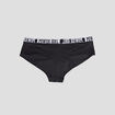 Lot 2 shortys microfibre vert kaki femme