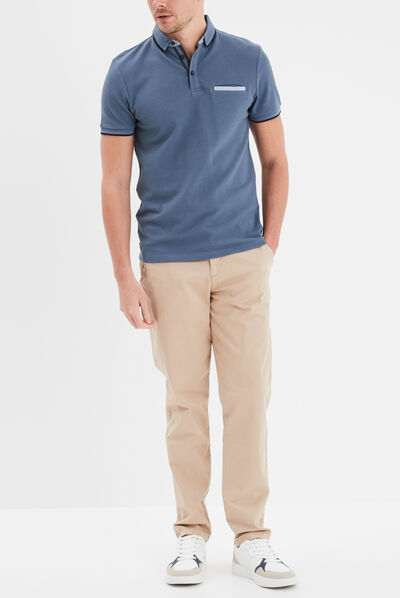 Pantalon chino sable homme