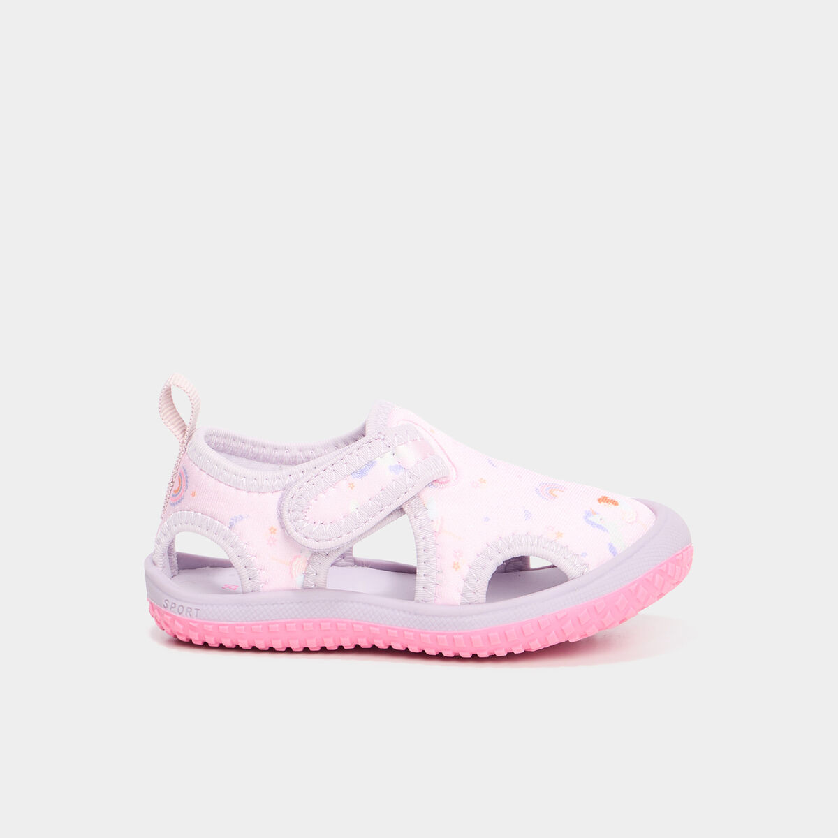 Sandales de plage multicolore b&eacute;b&eacute; fille