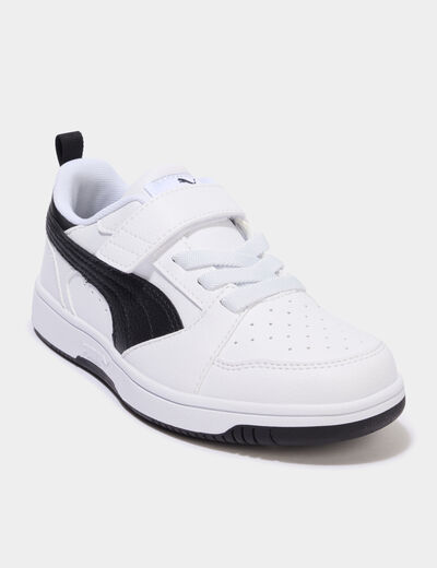Tennis basses &agrave; lacets Puma Rebound V6 noir gar&ccedil;on