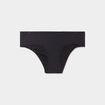 Shorty bas de maillot de bain textur&eacute; noir femme
