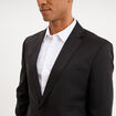 Veste blazer costume manches longues noir homme