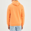 Sweat molleton à capuche hoodie orange corail homme