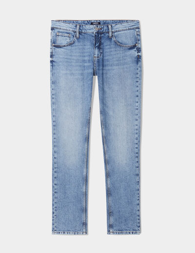Jeans denim straight 5 poches Creeks denim triple stone homme