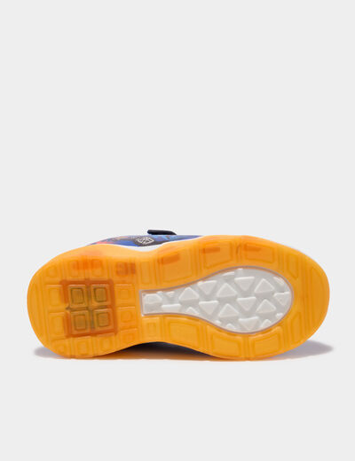 Baskets running lumineuses Hot Wheels bleu gar&ccedil;on