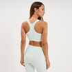 Brassi&egrave;re de sport dos nageur bleu turquoise femme
