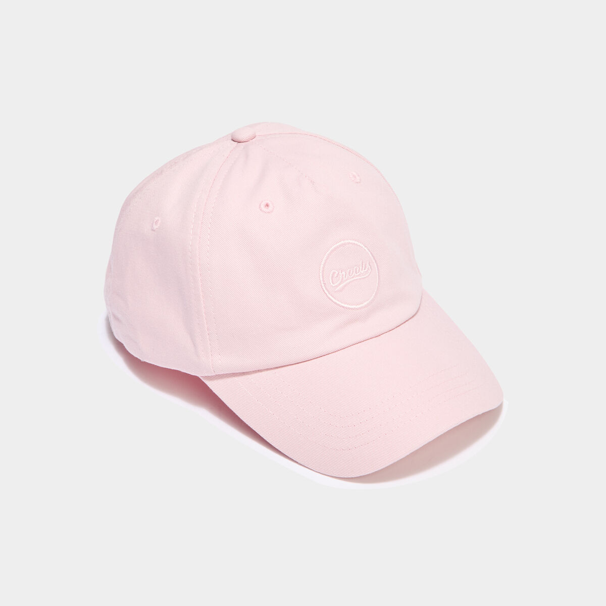 Casquette Creeks rose clair femme