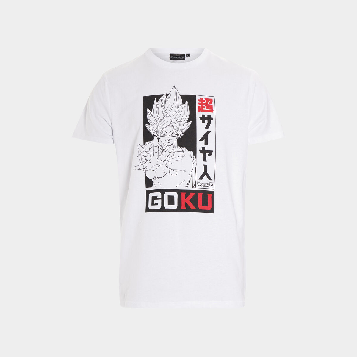 T-shirt Dragon Ball Z blanc homme