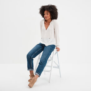 blouse cordons au col liberto blanc femme Blouse cordons au col Liberto blanc femme
