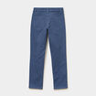 Pantalon slim coton majoritaire bleu fonc&eacute; gar&ccedil;on