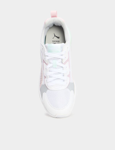 Baskets running à lacets Puma vert pastel femme
