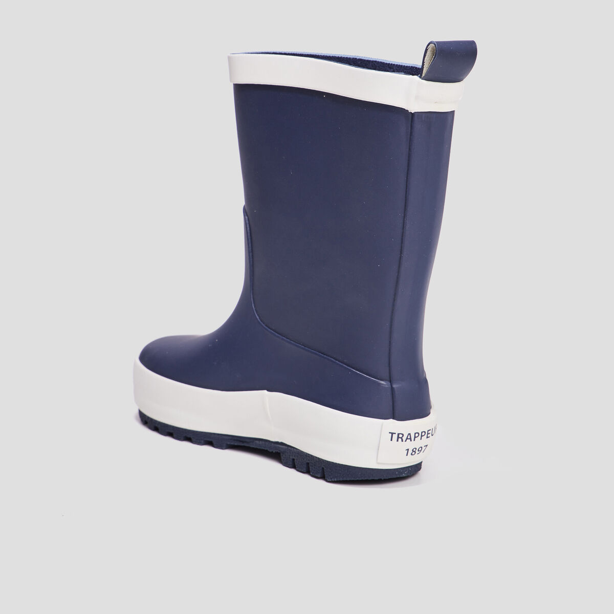 Bottes de pluie Trappeur bleu marine gar&ccedil;on