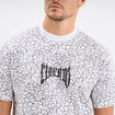 T-shirt oversize manches courtes Liberto blanc homme