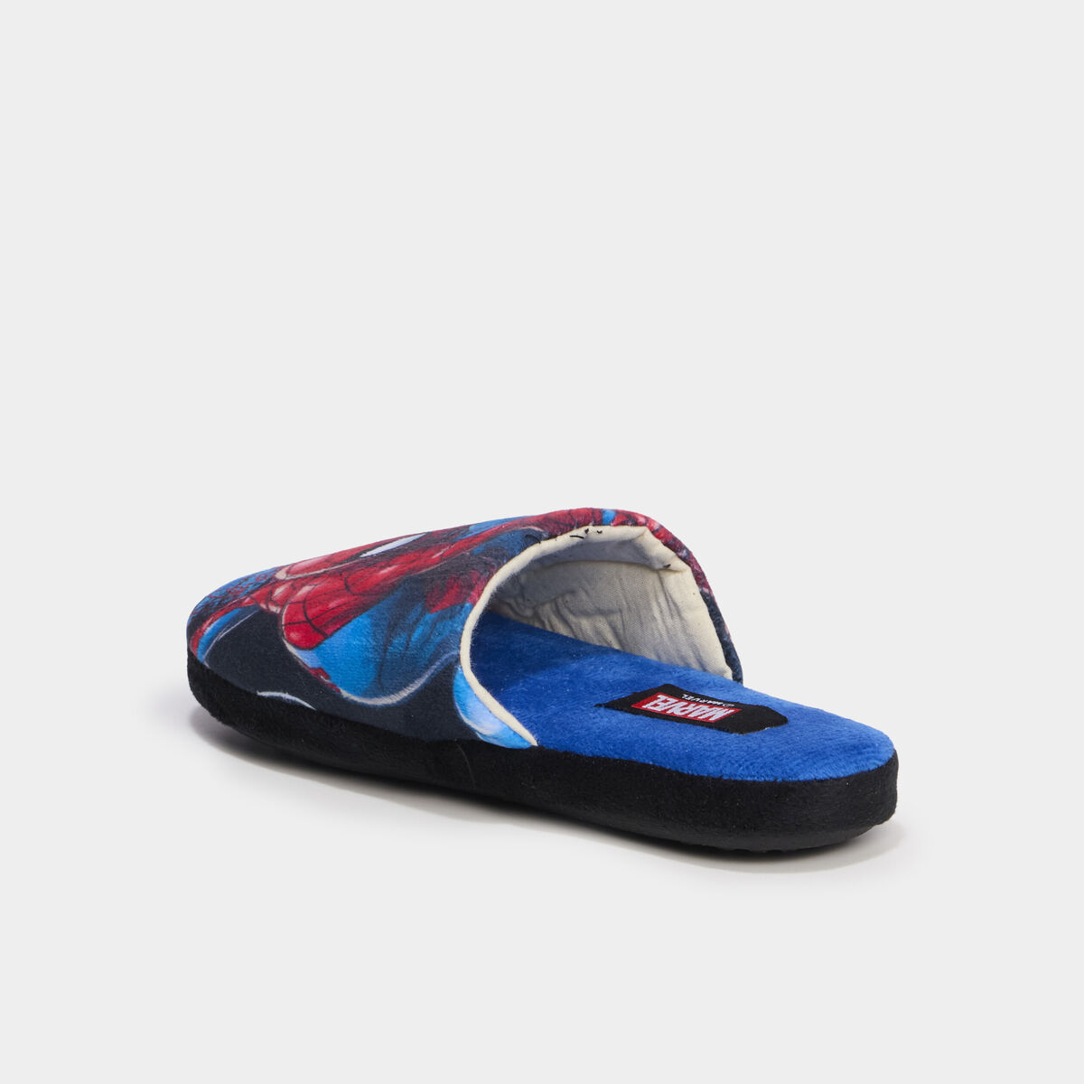 Chaussons mules Spider-Man bleu gar&ccedil;on
