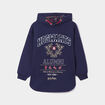 Sweat à capuche hoodie Harry Potter bleu marine fille