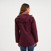 Parka 3-en-1 chaude et imperm&eacute;able prune femme