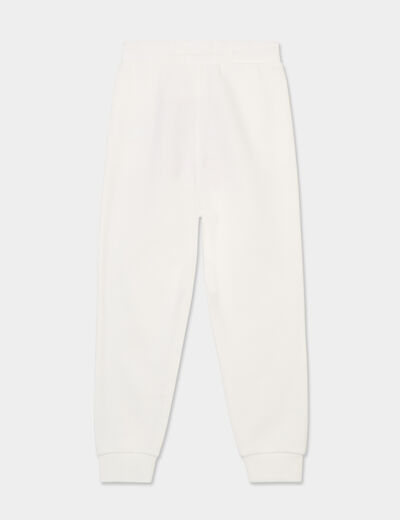Pantalon de jogging regular Creeks blanc garçon