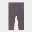 Legging coton avec patchs gris foncé bébé fille