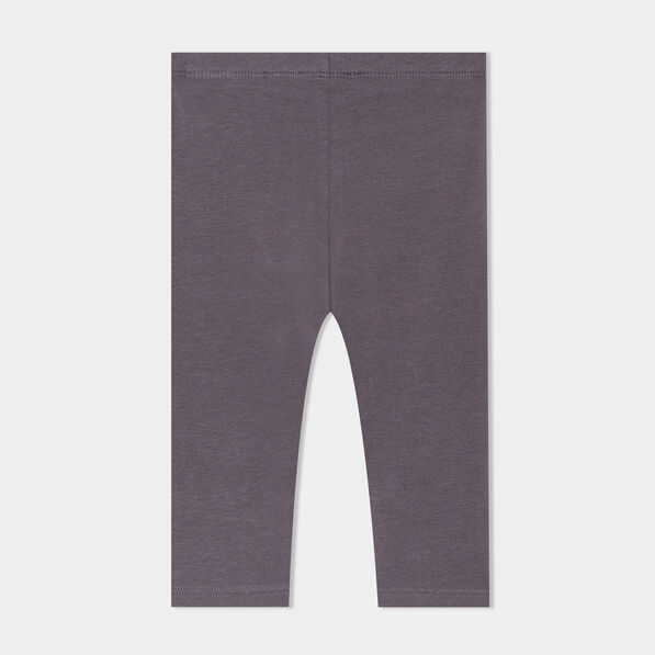 legging coton avec patchs gris fonce bebef Legging coton avec patchs gris foncé bébé fille