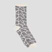 Lot 5 paires chaussettes sable femme