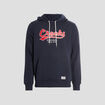 Sweat &agrave; capuche hoodie bleu marine homme