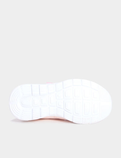 Baskets running semelles flex rose fille