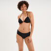 Bas de maillot de bain shorty noir femme