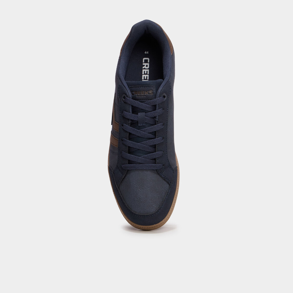 Baskets &agrave; lacets bleu homme