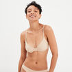 Soutien-gorge embo&icirc;tant ajustable beige femme