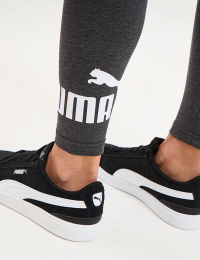 Legging de sport taille haute Puma gris argent femme