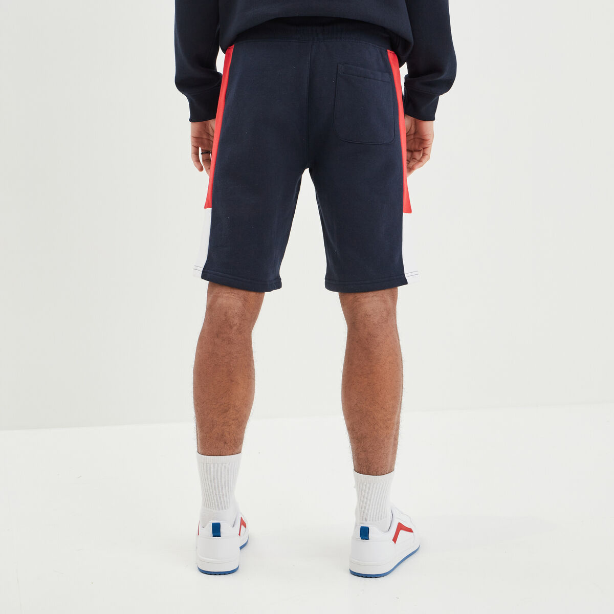 Jogging-Short droit à coulisse Creeks bleu marine homme