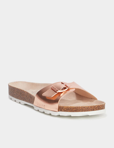 Mules Kickers Kickeyra rose femme