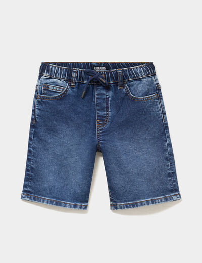 Bermuda en jean regular denim stone gar&ccedil;on