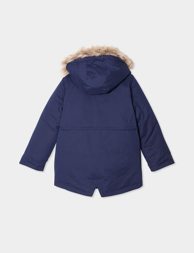 Parka et doudoune 3-en-1 bleu marine fille