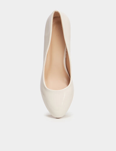 Escarpins irisés sable femme